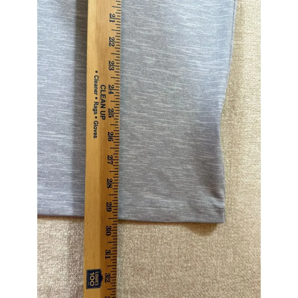 North Face Men's XL Gray Mini Stripe Short Sleeve Outdoor Performance T Shirt